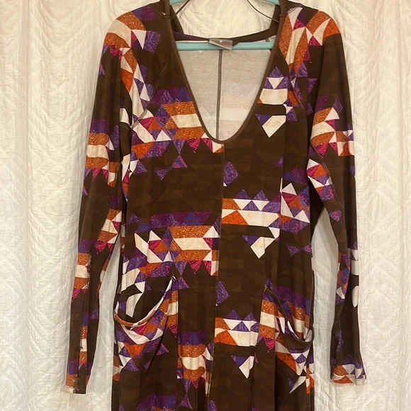 Free People Hot Shot Long Sleeve Printed Onesie - Picture 5 of 12